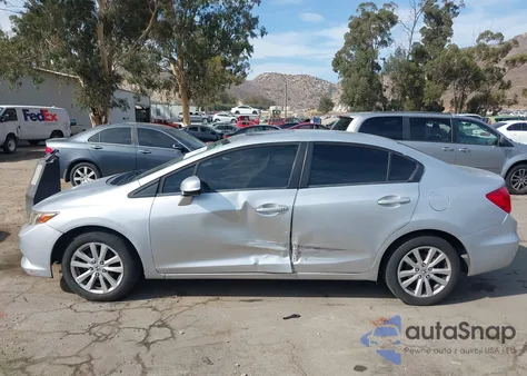 2012 Honda Civic Ex из США, поврежденный, VIN 19XFB2F83CE305582